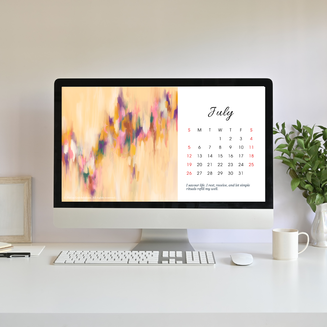 2026 Calendar: A Year of Becoming